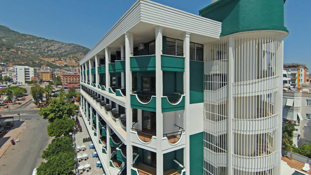 Hedef Kleopatra Otel Alanya Exteriör bild