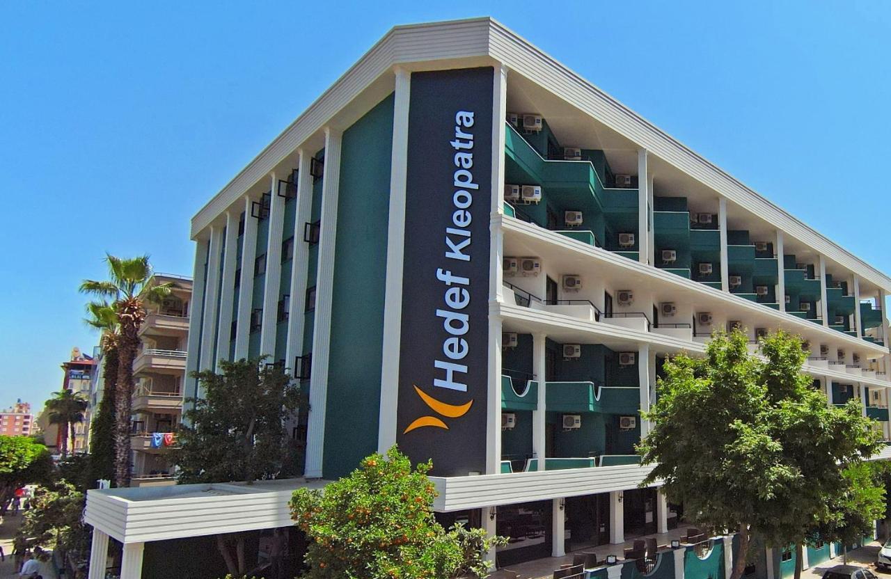 Hedef Kleopatra Otel Alanya Exteriör bild