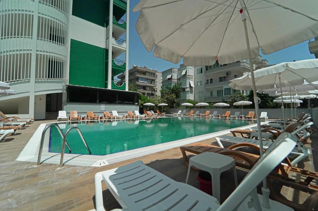 Hedef Kleopatra Otel Alanya Exteriör bild