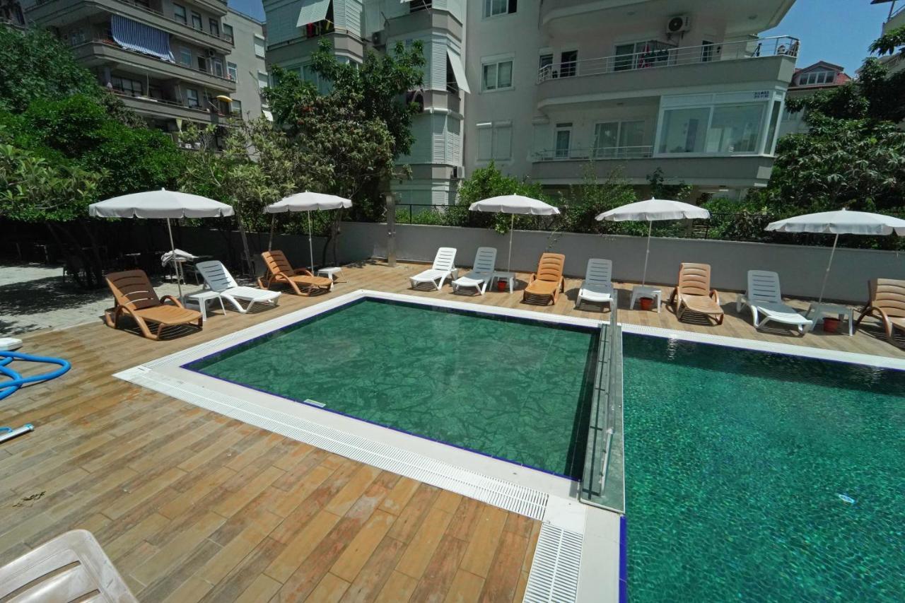 Hedef Kleopatra Otel Alanya Exteriör bild