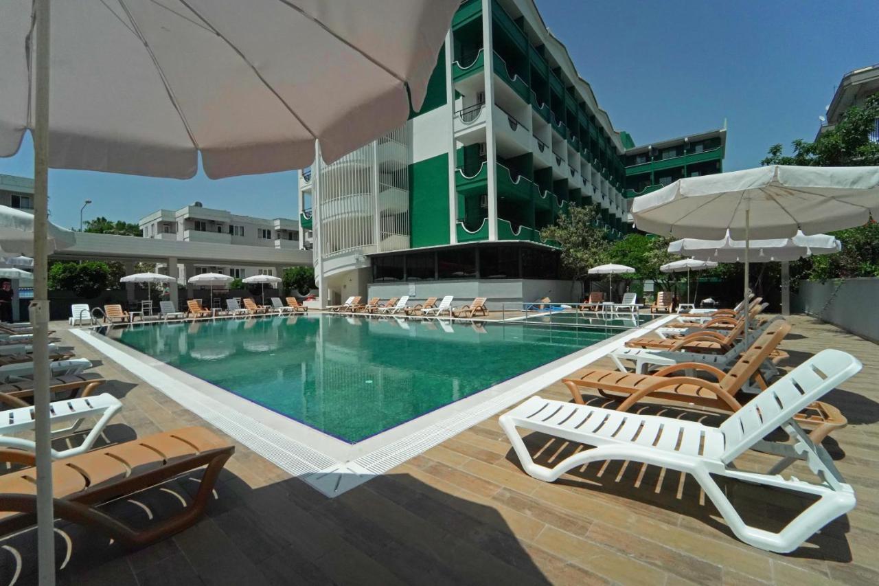 Hedef Kleopatra Otel Alanya Exteriör bild