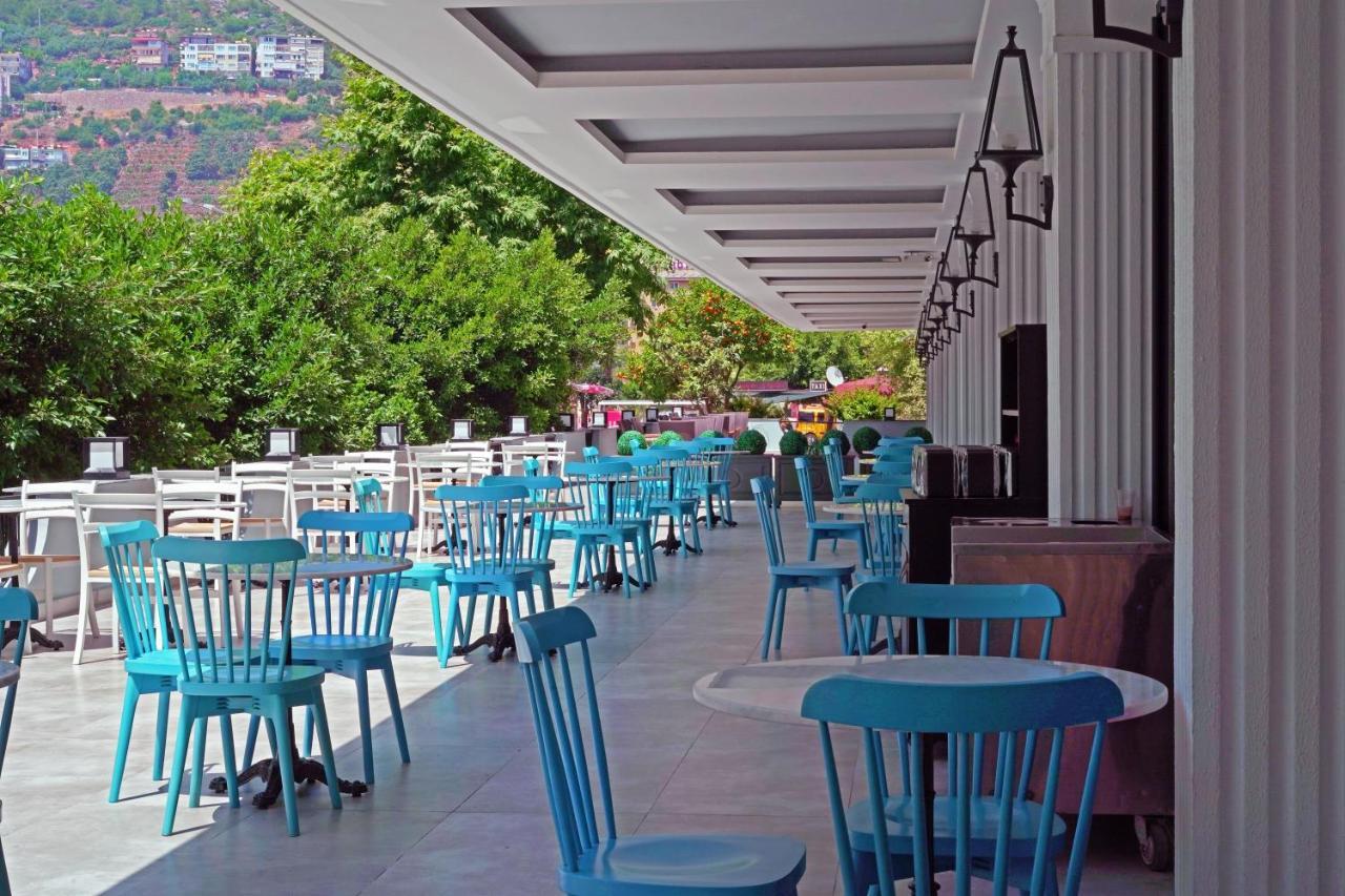 Hedef Kleopatra Otel Alanya Exteriör bild