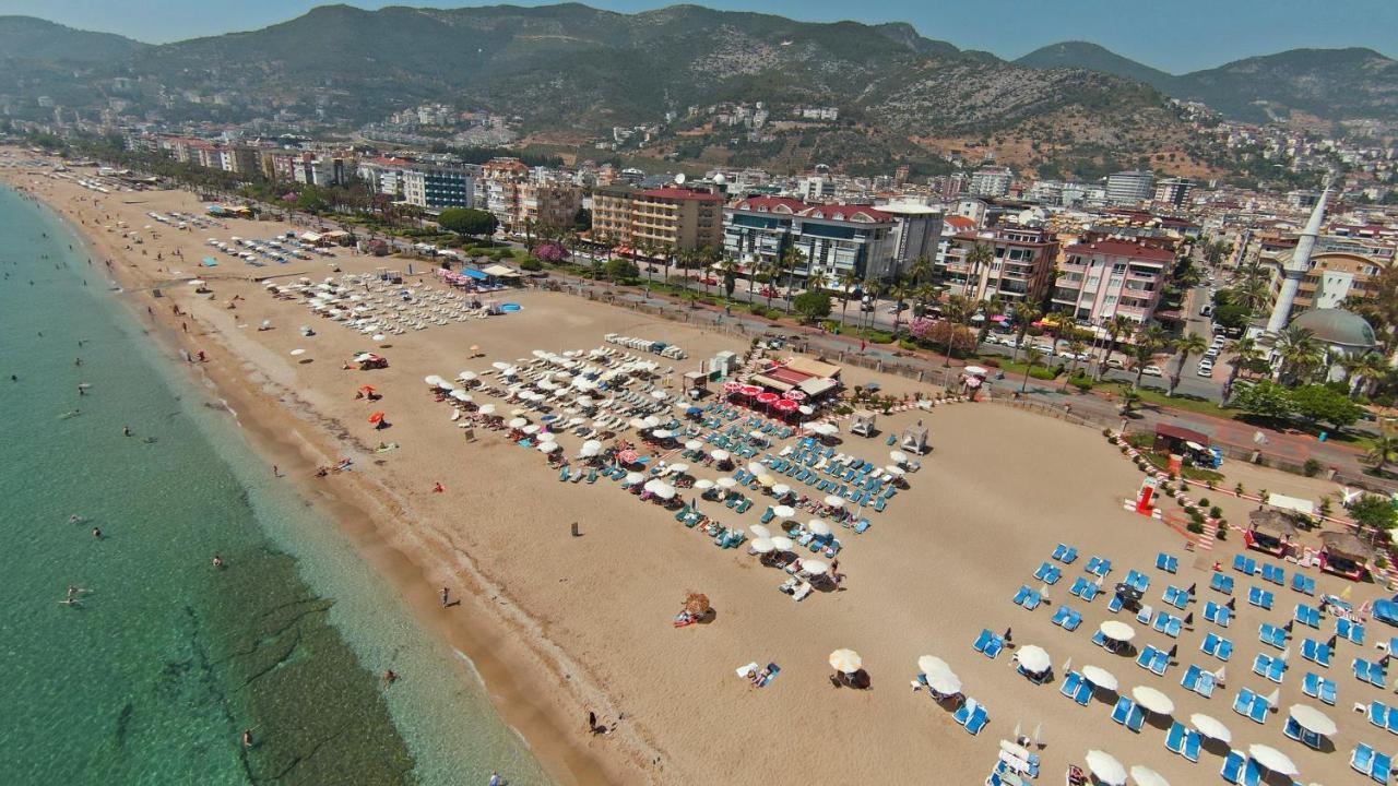 Hedef Kleopatra Otel Alanya Exteriör bild